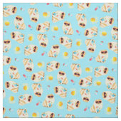 Summer Pomeranian Stof (Swatch)