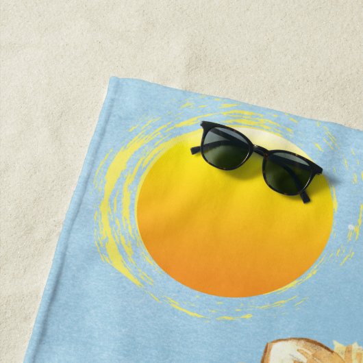 Summer Pomeranian Strandlaken (In situ)