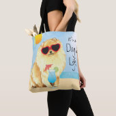 Summer Pomeranian Tote Bag (Dichtbij)