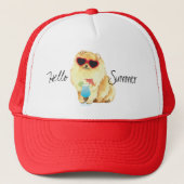 Summer Pomeranian Trucker Pet (Voorkant)