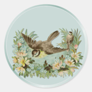 Summer Pond Ronde Sticker