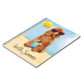 Summer Poodle Notitieboek (Linkerzijde)