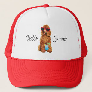 Summer Poodle Trucker Pet