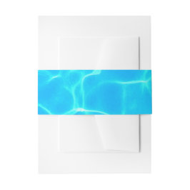 Summer Pool Birthday Party Uitnodigingen Wikkel