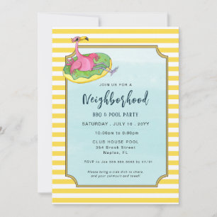 Summer Pool en Block Party Kaart