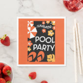 Summer Pool Partijen Servet (Insitu)
