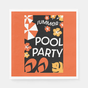 Summer Pool Partijen Servet