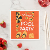 Summer Pool Partijen Servet (Insitu)
