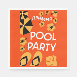 Summer Pool Partijen Servet