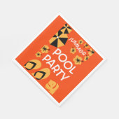 Summer Pool Partijen Servet (Hoek)