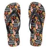 Summer Pool Partijen Teenslippers (Voetbed)