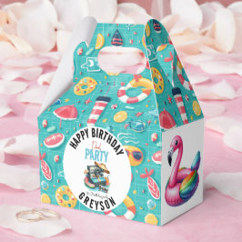 Summer Pool Party 2e verjaardag Bedankdoosjes