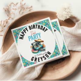 Summer Pool Party 2e verjaardag Servet