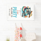 Summer Pool Party 2e verjaardag Spandoek (Insitu)