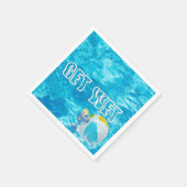 Summer Pool Party Fun Napkins Servet (Hoek)
