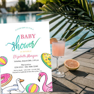 Summer Pool Party Kaart