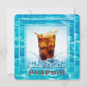 Summer Pool Party Kaart (Voorkant)