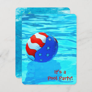 Summer Pool Party Kaart