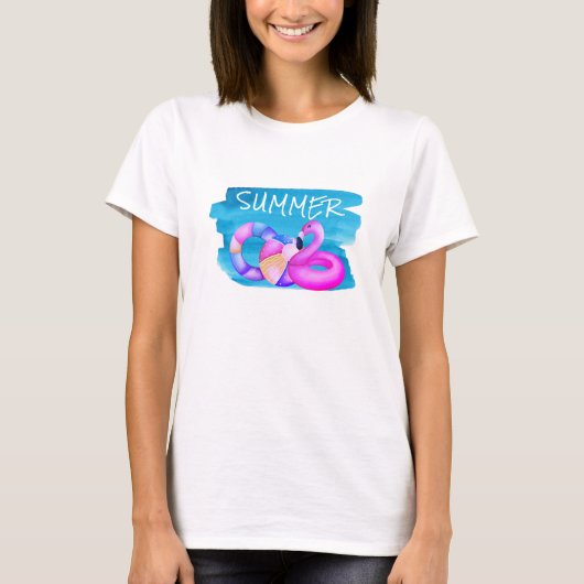 Summer Pool Party T-shirt (Voorkant)