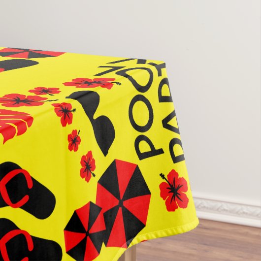 Summer Pool Party Tablecloth Tafelkleed (Voorbeeld)