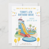 Summer Pool Party voor kinderen Kaart (Voorkant)