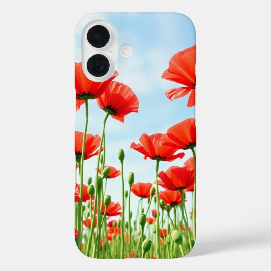 Summer Poppies Case-Mate iPhone Case (Achterkant)
