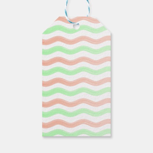 Summer popsiche-verjaarfeest cadeaulabel (Achterkant)