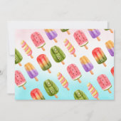Summer popsiche-verjaarfeest kaart (Achterkant)