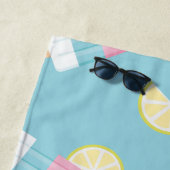 Summer Popsicle Lemon Strandlaken (In situ)