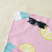 Summer Popsicle Lemon Strandlaken (In situ)