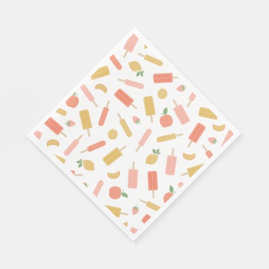 Summer Popsicles Servet (Hoek)