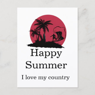 Summer post card briefkaart