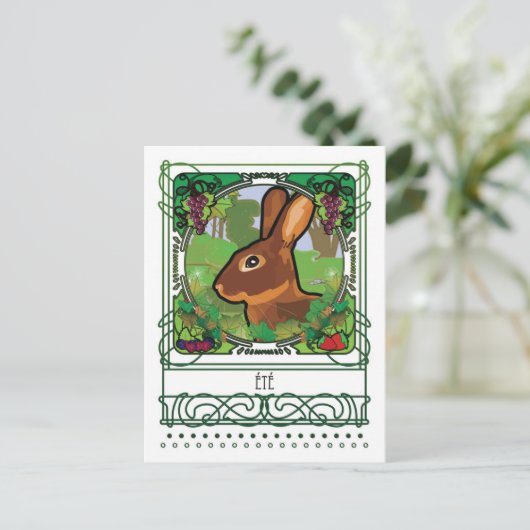 SUMMER POST CARD BRIEFKAART (Staand voorkant)