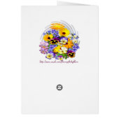 Summer Posy bedankt (Achterkant)