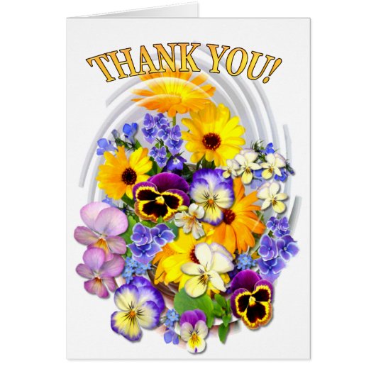 Summer Posy bedankt (Voorkant)