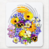 SUMMER POSY ~ Mousepad Muismat (Voorkant)