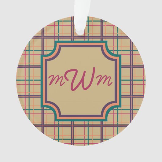 Summer Pset Acrylornament Ornament (voorkant)