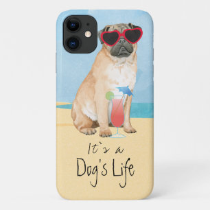 Summer Pug Case-Mate iPhone Case