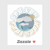 Summer Pun: Zee je snel. Sticker (Vel)