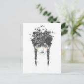 Summer Queen Briefkaart (Staand voorkant)