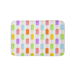 Summer Rainbow Popsicles Pattern Badmat