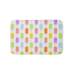 Summer Rainbow Popsicles Pattern Badmat