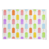 Summer Rainbow Popsicles Pattern Kussensloop (Voorkant)