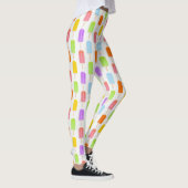 Summer Rainbow Popsicles Pattern Leggings (Rechts)