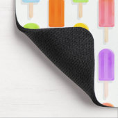 Summer Rainbow Popsicles Pattern Muismat (Hoek)