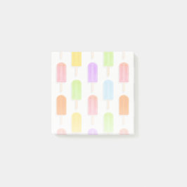Summer Rainbow Popsicles Pattern Post-it® Notes