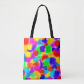 Summer Rainbow Splash Tote Bag (Voorkant)