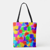Summer Rainbow Splash Tote Bag (Achterkant)