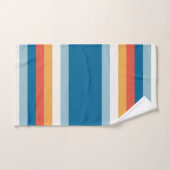 Summer Rainbow Stripes Bad Handdoek (Handdoek)