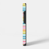 Summer Rainbow Stripes iPhone Hoesje (Linkerkant)